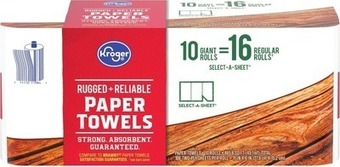 Kroger Kroger rugged and reliable paper towels offer