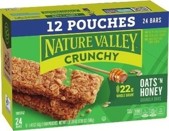 Kroger Nature valley granola or fiber one bars offer