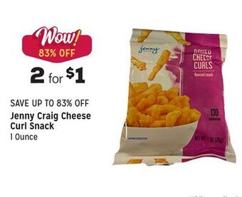 Grocery Outlet Craig cheese curl snack offer