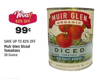 Grocery Outlet Diced tomatoes offer