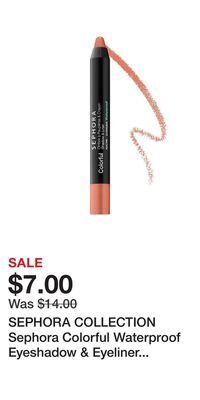 Kohl's Sephora collection sephora colorful waterproof eyeshadow & eyeliner multi-stick offer
