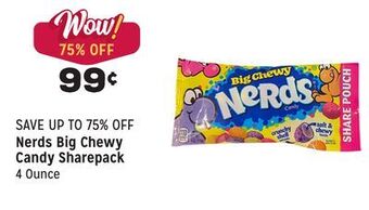 Grocery Outlet Big chewy candy sharepack offer