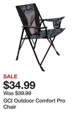 Dick's Sporting Goods Gci outdoor comfort pro chair offer