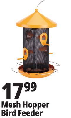 Ocean State Job Lot Yankee trader mesh hopper bird feeder offer