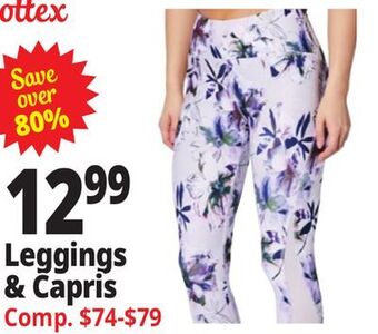 Ocean State Job Lot Leggings & capris offer