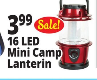 Ocean State Job Lot 24 lumen led mini camping lantern offer