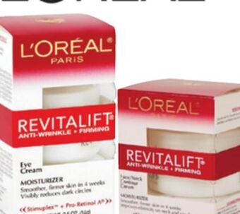 Ocean State Job Lot L'oreal revitalift anti-wrinkle + firming eye cream moisturizer, .5 oz offer