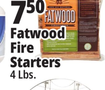 Ocean State Job Lot Fatwood firestarter offer