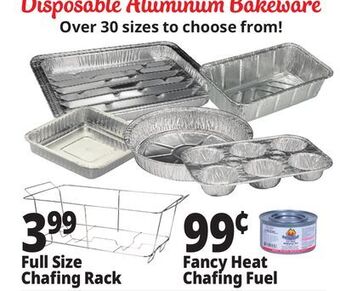 Ocean State Job Lot Disposable aluminum pans offer