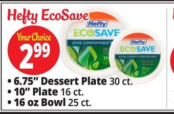 Ocean State Job Lot Hefty ecosave offer