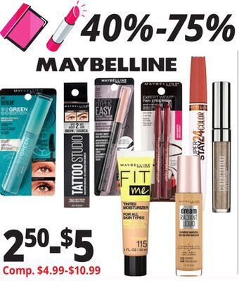 Ocean State Job Lot Maybelline offer