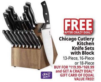 Ocean State Job Lot Chicago cutlery kitchen knife sets with block offer