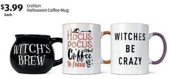 Aldi Crofton Halloween Coffee Mug offer
