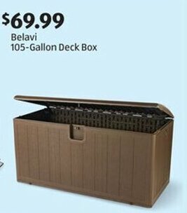 Aldi Belavi 105-Gallon Deck Box offer