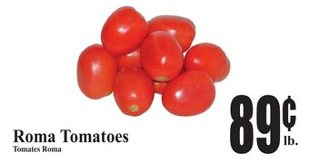Baja Ranch Roma Tomatoes offer