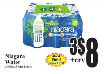 Baja Ranch Niagara Water offer