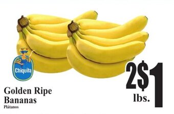 Baja Ranch Golden Ripe Bananas offer