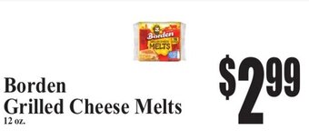 Baja Ranch Borden Grilled Cheese Melts offer