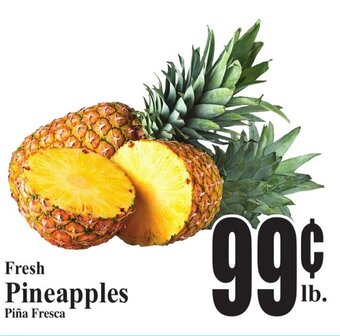 Baja Ranch Fresh Pineapples offer