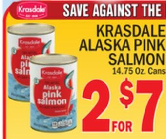 C Town Krasdale alaska pink salmon offer