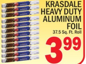 C Town Krasdale heavy duty aluminum foil offer