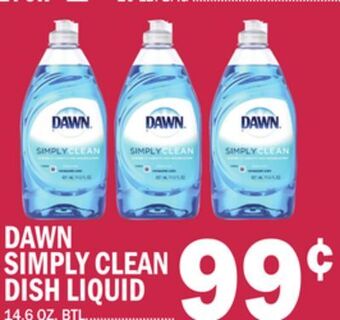 C Town Dawn simply clean dish liquid offer
