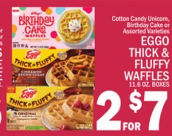 C Town Eggo thick & fluffy waffles offer
