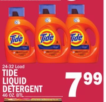 C Town Tide liquid detergent offer