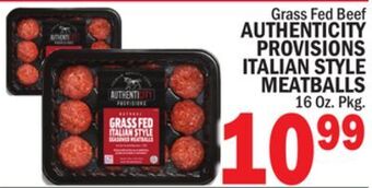 C Town Italian style meatballs offer
