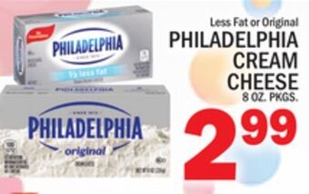 C Town Philadelphia cream cheese offer