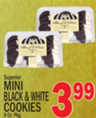 C Town Mini black & white cookies offer