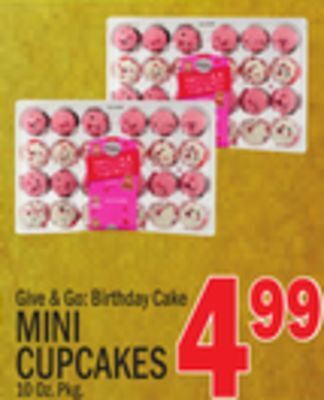 C Town Mini cupcakes offer