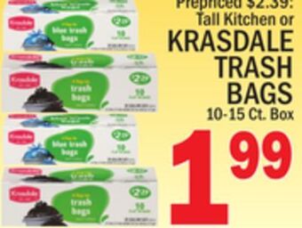 C Town Krasdale trash bags offer