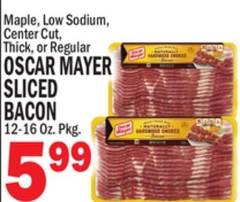 C Town Oscar mayer sliced sliced bacon offer