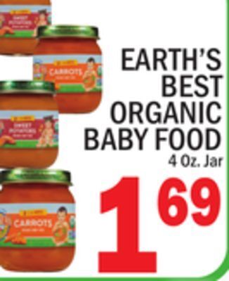 C Town Earth's best organic baby food offer