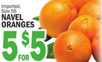 C Town Navel oranges offer