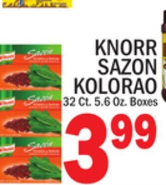 C Town Knorr sazon kolorao offer