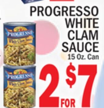 C Town Progresso white clam sauce offer
