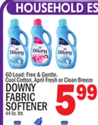 C Town Downy fabric softener offer