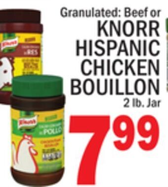 C Town Knorr hispanic chicken bouillon offer