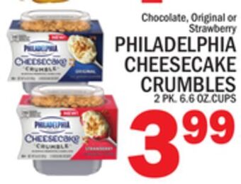 C Town Philadelphia cheesecake crumbles offer