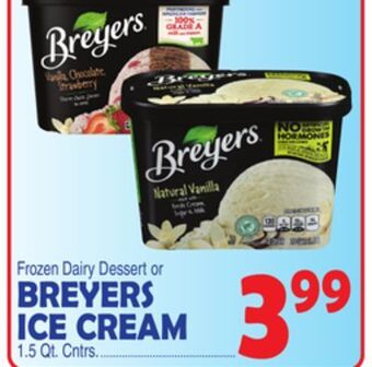 Bravo Supermarkets Breyers ice cream offer