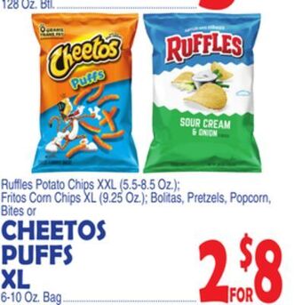 Bravo Supermarkets Cheetos puffs xl 6-10 oz. bag offer