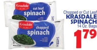 Bravo Supermarkets Krasdale spinach offer