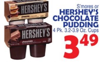 Bravo Supermarkets Hershey's chocolate pudding offer