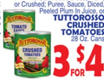Bravo Supermarkets Tuttorosso crushed tomatoes offer
