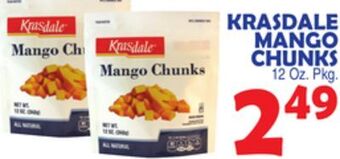 Bravo Supermarkets Krasdale mango chunks offer