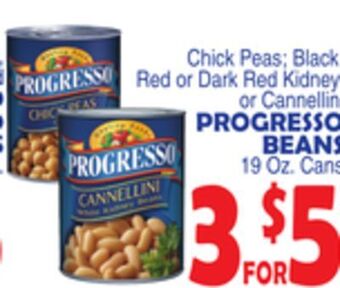 Bravo Supermarkets Progresso beans offer