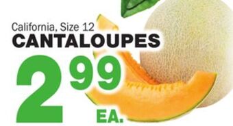 Bravo Supermarkets Cantaloupes offer