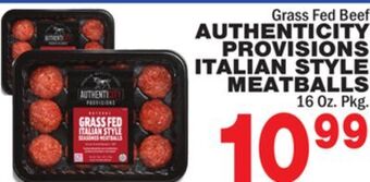 Bravo Supermarkets Authenticity provisions italian style meatballs offer